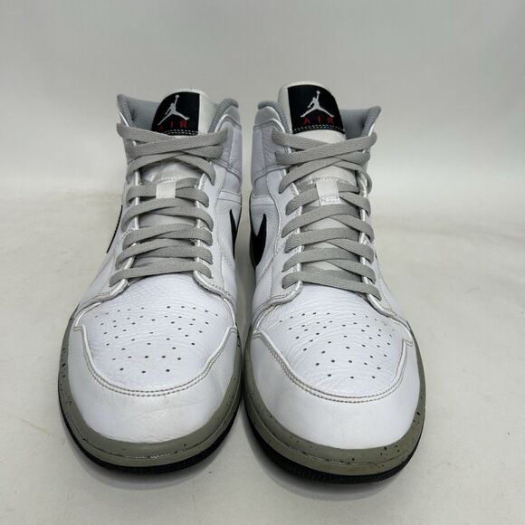 Nike Shoes Air Jordan 1 Mid Retro “White Cement” 2024 main image 8